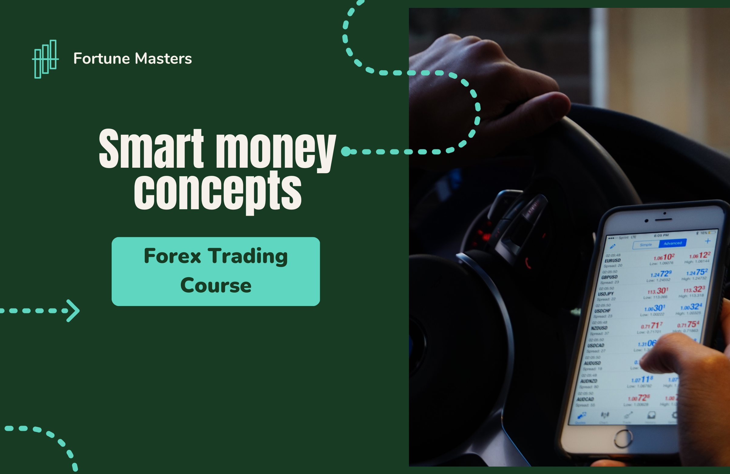 Forex training smart money concepts course by fortune masters